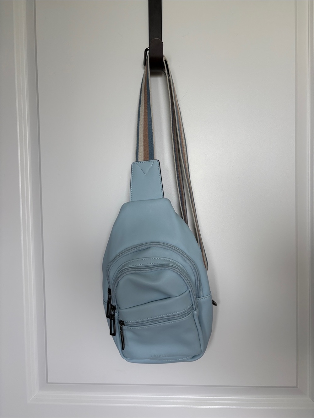 Light Blue Crossbody Sling Bag